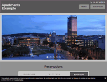 Tablet Screenshot of apartmentseixample.com